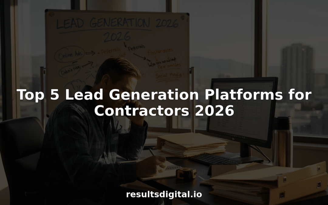 Top 5 Lead Generation Platforms for Contractors 2026