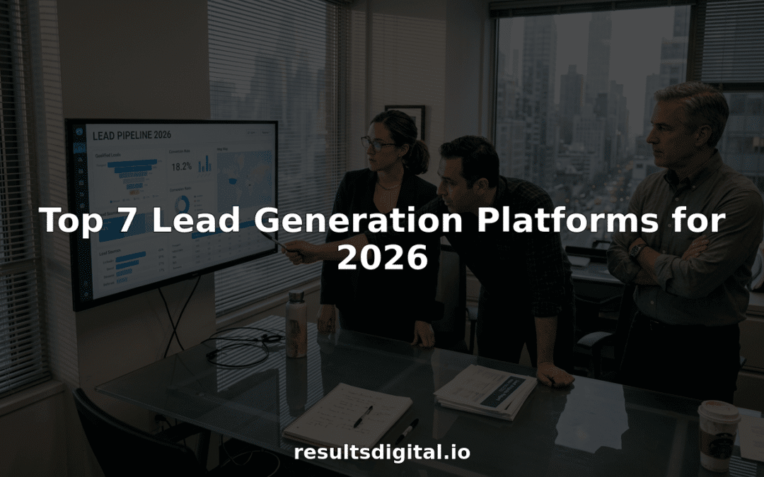 Top 7 Lead Generation Platforms for 2026