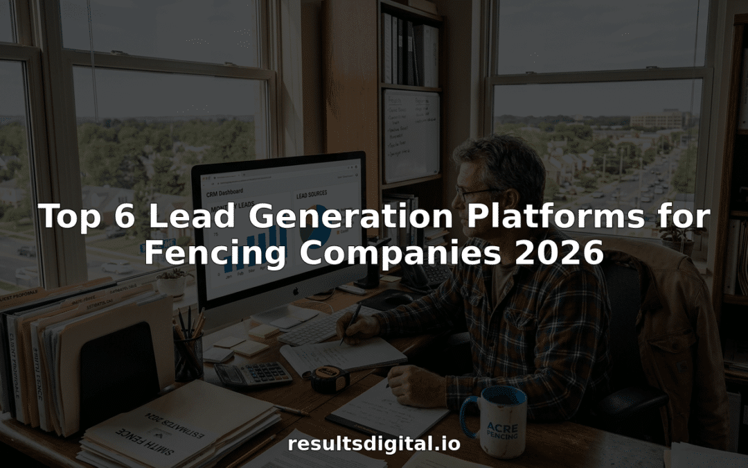Top 6 Lead Generation Platforms for Fencing Companies 2026