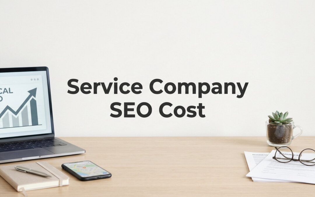 Service Company SEO Cost: What Local Businesses Actually Pay in 2026